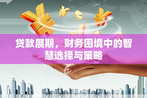 乡城贷款展期，财务困境中的智慧选择与策略