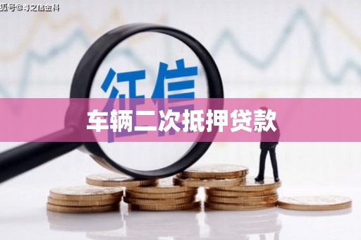 乡城车辆二次抵押贷款