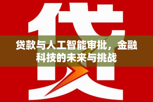 乡城贷款与人工智能审批，金融科技的未来与挑战