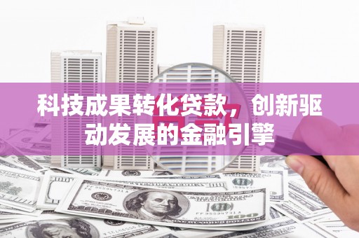 乡城科技成果转化贷款，创新驱动发展的金融引擎