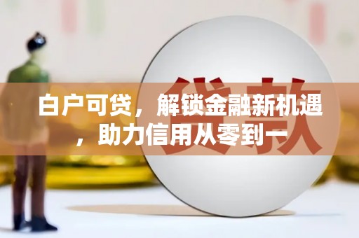 乡城白户可贷，解锁金融新机遇，助力信用从零到一