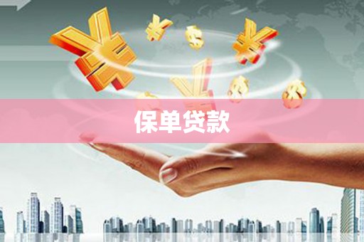 乡城保单贷款