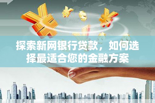 乡城探索新网银行贷款，如何选择最适合您的金融方案