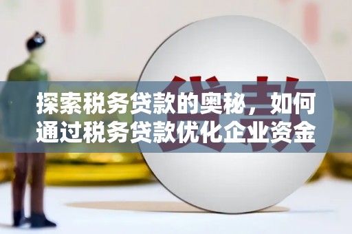 乡城探索税务贷款的奥秘，如何通过税务贷款优化企业资金流