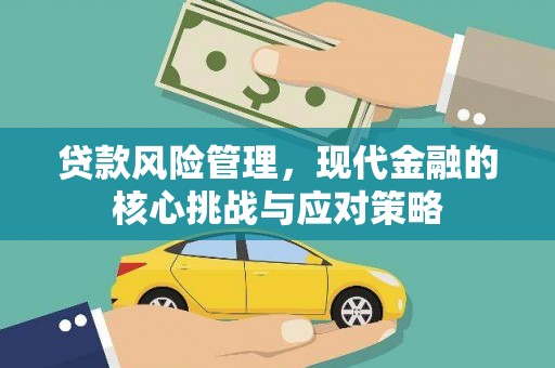 乡城贷款风险管理，现代金融的核心挑战与应对策略