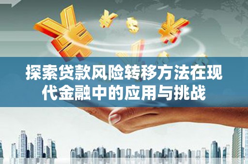 乡城探索贷款风险转移方法在现代金融中的应用与挑战