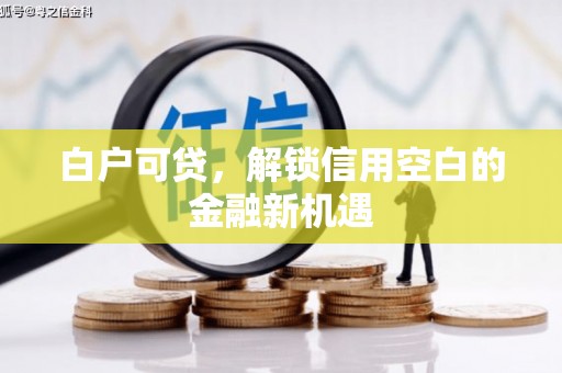 乡城白户可贷，解锁信用空白的金融新机遇