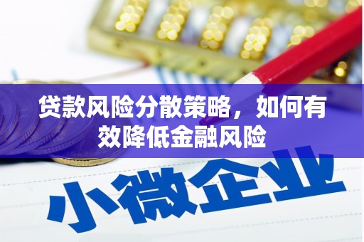 乡城贷款风险分散策略，如何有效降低金融风险