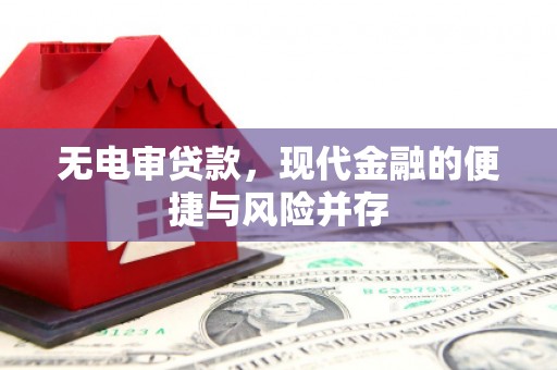 乡城无电审贷款，现代金融的便捷与风险并存
