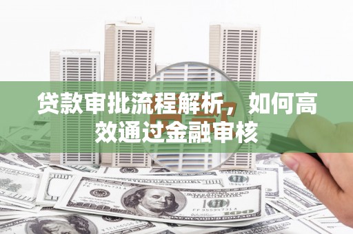 乡城贷款审批流程解析，如何高效通过金融审核