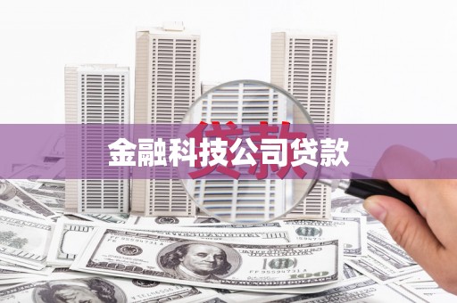 乡城金融科技公司贷款