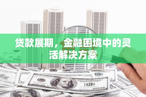 乡城贷款展期，金融困境中的灵活解决方案
