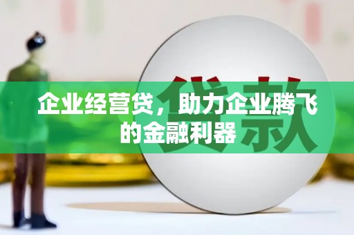 乡城企业经营贷，助力企业腾飞的金融利器
