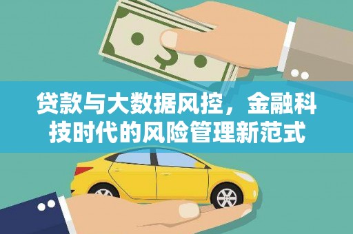乡城贷款与大数据风控，金融科技时代的风险管理新范式