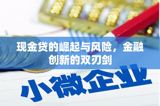 乡城现金贷的崛起与风险，金融创新的双刃剑
