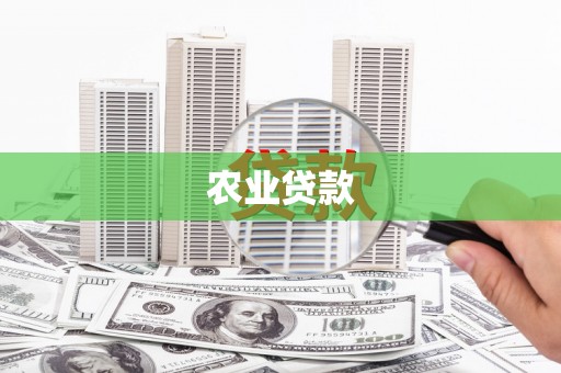 乡城农业贷款