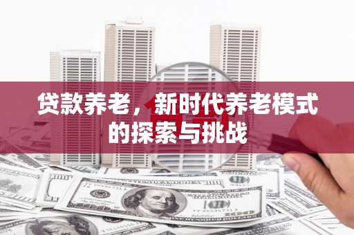 乡城贷款养老，新时代养老模式的探索与挑战