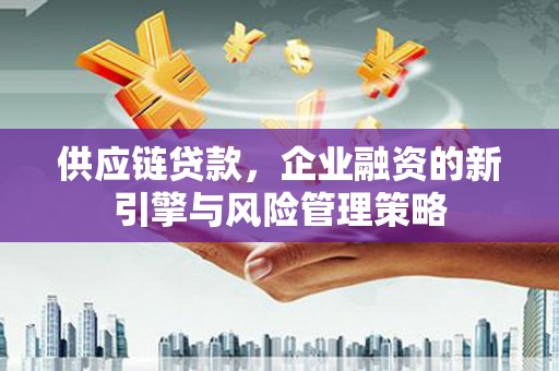 乡城供应链贷款，企业融资的新引擎与风险管理策略