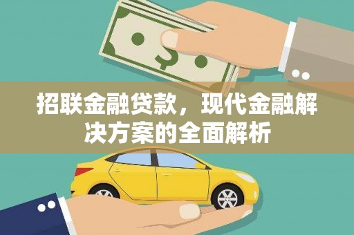 乡城招联金融贷款，现代金融解决方案的全面解析