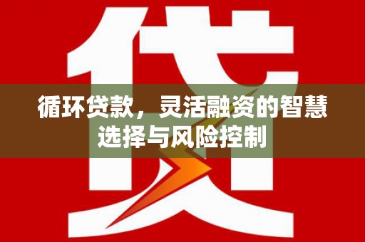 乡城循环贷款，灵活融资的智慧选择与风险控制