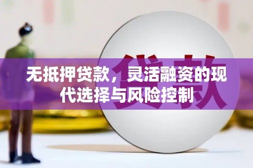 乡城无抵押贷款，灵活融资的现代选择与风险控制