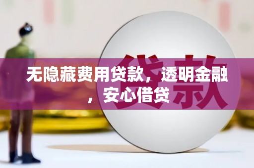 乡城无隐藏费用贷款，透明金融，安心借贷