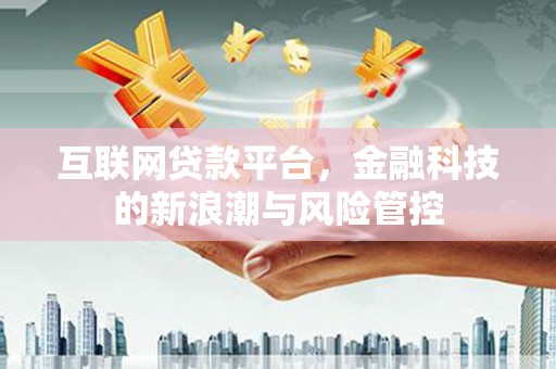 乡城互联网贷款平台，金融科技的新浪潮与风险管控