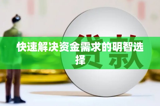 乡城快速解决资金需求的明智选择