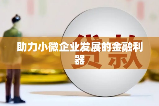 乡城助力小微企业发展的金融利器