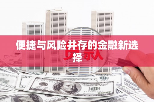 乡城便捷与风险并存的金融新选择