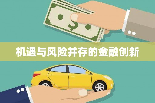 乡城机遇与风险并存的金融创新