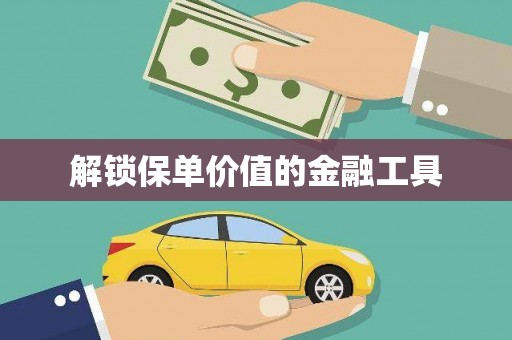 乡城解锁保单价值的金融工具