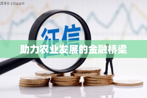 乡城助力农业发展的金融桥梁