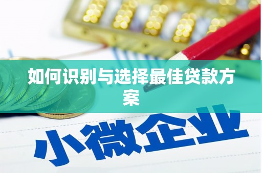 乡城如何识别与选择最佳贷款方案