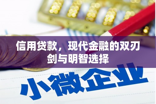 乡城信用贷款，现代金融的双刃剑与明智选择
